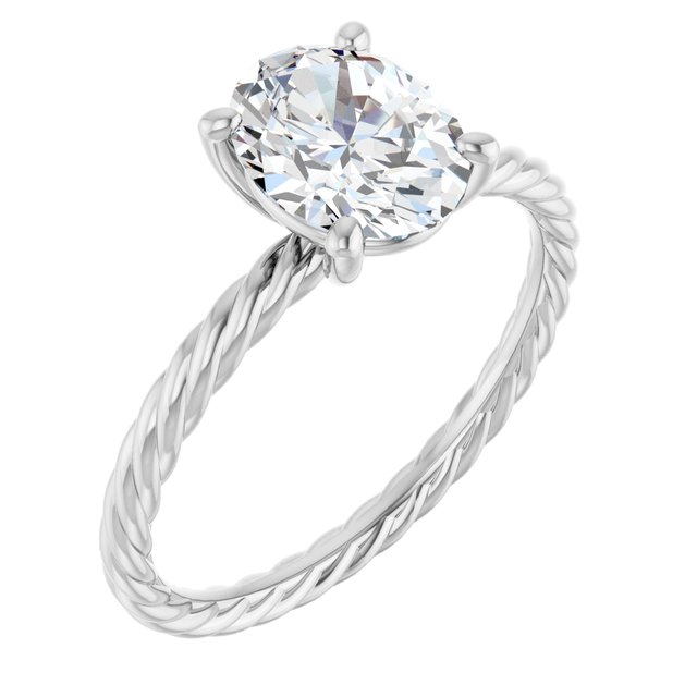 platinum-oval