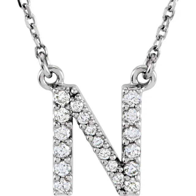 INITIAL Diamond Necklace