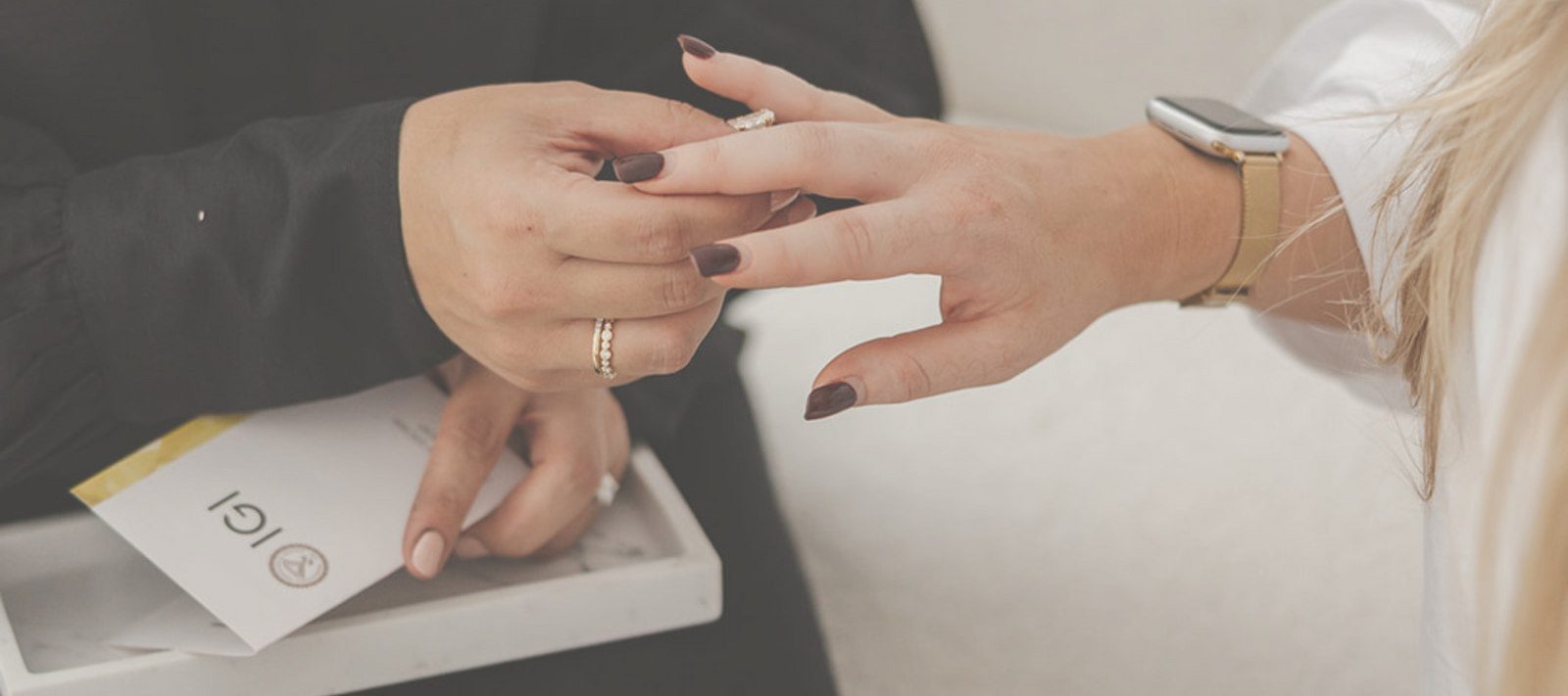 Trying Ring Size Diamond Certificate