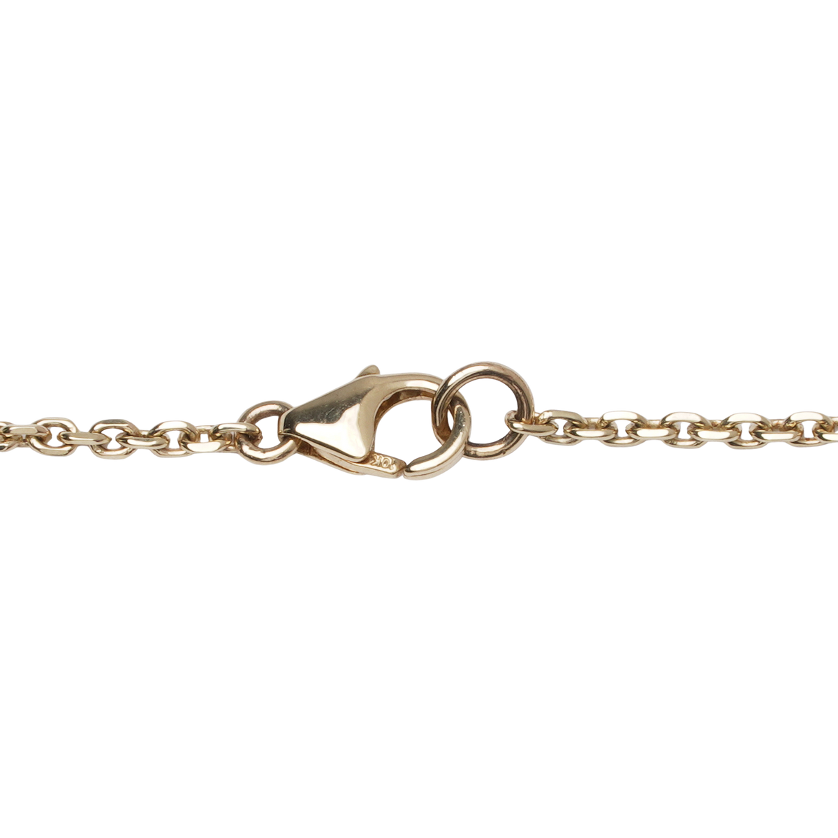 10ct Yellow Gold Lab Grown Diamond Hand Bracelet