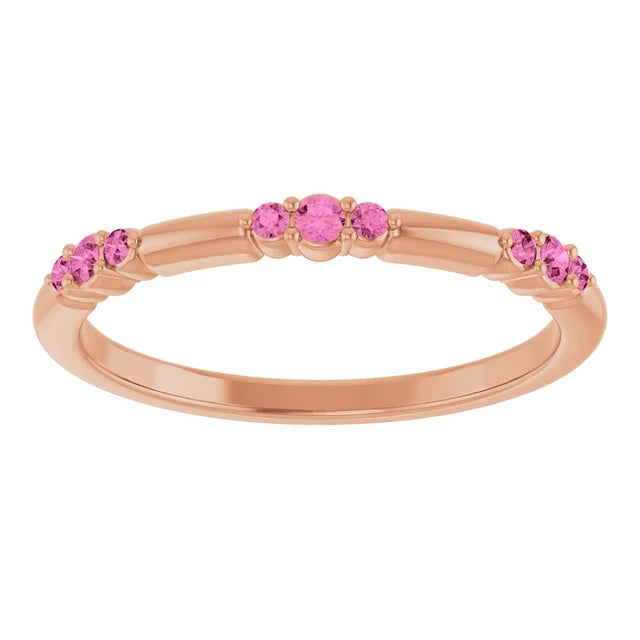 Lab-Grown Diamond SLEEK Claw set stackable ring Jewelry